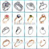 Wholesale Lots Fashion Silver Finger Girl and Boy Thin Silver Ring R0150 thumbnail-5