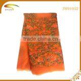 High Quality Latest African Japan Decorative Embroidery 3D Patterned Silk Fabric Market in Japan thumbnail-4