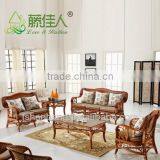 Fashionable Leisure Cane Sofe Table and Chair Set