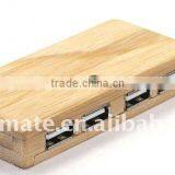 Wooden Usb Hub With 4 Port