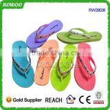 Fancy Popular Solid Color New Summer Cheap Flip Flops thumbnail-3