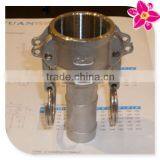 Quick Coupling Stainless Steel C coupler hose shank