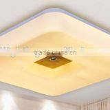 New Style Modern LED Ceiling Lamp, Square Acrylic Ceiling Lamp, Wooden Base Ceiling Lamp
