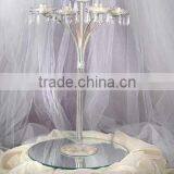 Wedding Centerpiece Decorated With Crystal Drops, Holiday Decoration, Decorative Object, Party Decor, Wedding Decor thumbnail-1