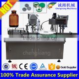 CE Certificate vials liquid filling machine,filling stoppering ans capping machine