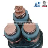 MYJV22 mining XLPE insulated PVC sheathed steel tape armored cable