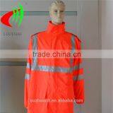 2016 hot sale in Amerian reflective jacket with high visibility tape conform to ANSI/ISEA 107-2010 CLASS 3