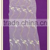 zjc-5 china made curtain fabric 15 years top-rated golden seller newest 100% polyester Water soluble embroidered fabric