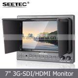 7 Inch Tft Screen Sdi Input and Output Broadcast HD Field Dispaly Cheap Lcd Monitor