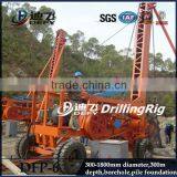 New Design Percussion Drilling Rig Good Use for Foundation Holes Drilling