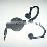 High Quality Color Retractable Earphones for Media Player thumbnail-1