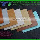 China OSB Melamine Faced Cherry Particle Board/ Chipboard Manufacturer