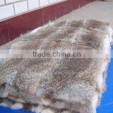 Natural Rabbit Plate / Fur Blanket Rabbit Fur Plate thumbnail-5