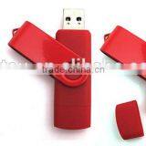 Colorful 16gb-128gb Rotation Micro Usb Otg Flash Drive for Extend Capacity