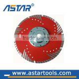 Granite Diamond Cutting Saw Blade With Flange