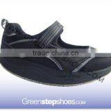 Black healthy casual shoes