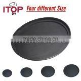 Plastic Non-slip Fast Food Tray/Round Anti-skid Tray thumbnail-2