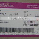 200g Thermal Paper Cheap Price Flight Boarding Pass Tickets Printed thumbnail-2