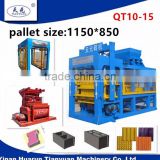 qt10-15 Full-automation concrete block making machine model