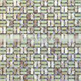 Glass Mix Stone Mosaic Tile of Indoor (PMGA036)