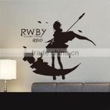 New Ruby Rose RWBY Anime Wall Decal Japanese Waterproof Vinyl Multifunction Decorative Sticker BOSTI011