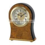 Pearl Wooden/Metal Desk Alarm Clock PT901-1100