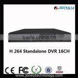 16channel H 264 Standalone Dvr HDD*4,Up to 12TB