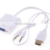 HDMI to VGA Converter, Containing Audio Support Audio Output Line 1080P thumbnail-2