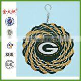 metal NFL garden spinner