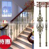 Best Quality Custom Wrought Iron Stair Railings Designs thumbnail-1