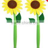 2016 Yes Novelty Colorful Flower Pen/flower Plastic Ball Point Pen