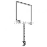 Metal sign holder with clamp/ Metal store fixture sign holders