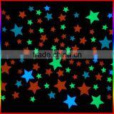 Green/blue/orange Light Glow in the Dark Star Stickers thumbnail-2