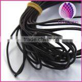 2mm Matte Polished Real Round Leather Cord Wholesale thumbnail-1