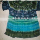 Marble Dye or Super Dye Short Tunic with buttons