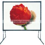 fast fold screen 180" rear and front screen
