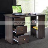 Modern Simple MFC Computer Desk With Drawers Cabinet
