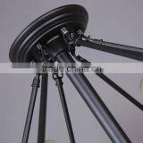 Vintage Industrial Circle Floor Light thumbnail-4