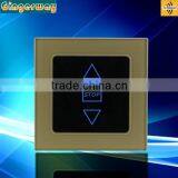 GW-8321-V Smart RF Touch Curtain Controller OEM Smart Home Automation Wireless Remote Control Lighting Switch