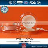 15G Set Series Cream Glass Bottle, Inner Jar Painted With Shiny Gold Aluminum Cap thumbnail-4