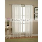 size 60"x84" 2 Piece Solid White Sheer Window Curtains/drape/panels/treatment