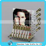 Clear Plexi Comestic ad Board Acrylic Comestic Lipstick Organizer Acrylic Makeup Displays