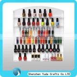 e Liquid Nail Polish Display Wall Shelf for 90pcs With Logo