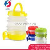 Collapsible Hot Portable Plastic Carbonated Soda Beverage Dispenser