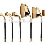 Silver / Gold New Arrival Hot Sale 9pcs Golf Brushes Oval Makeup Brush thumbnail-4