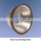 Electroplated Diamond Taper Cup Wheel With Angle Bigger Than 45 Degrees thumbnail-1