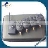 Wireless Carp Fishing Bite Alarm 4+1 Set in EVA Case thumbnail-2