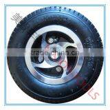 2.50-4 Pneumatic Rubber Wheel With 4 Hole Steel Rim thumbnail-1