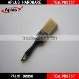 Wholesale China Brush Supplier White Pure Bristle Plastic Handle Paint Brush thumbnail-5