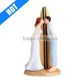 Funny Love Wedding Cake Toppers Beach Figurines Couple Wedding Souvenirs From China thumbnail-1
